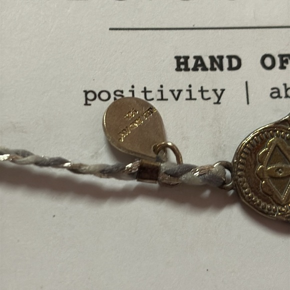 Alex and Ani Hand of Fatima pull chain bracelet NEW - Picture 6 of 8